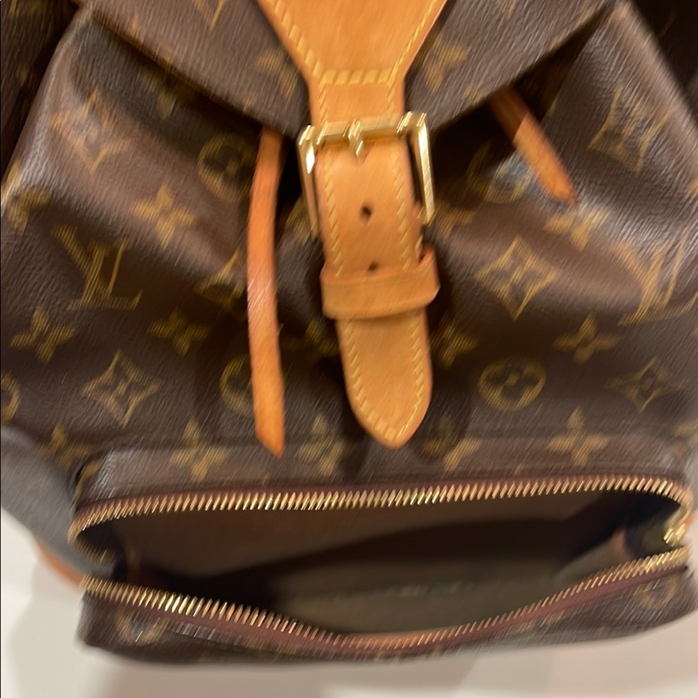 Louis Vuitton Monogram Brown and Tan Backpack - Picture 3 of 8